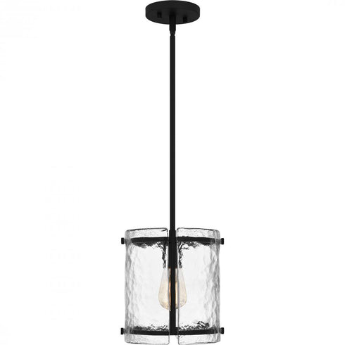 Quoizel Fortress Mini Pendant in Earth Black Finish Model: FTS1509EK
