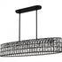 Quoizel Gibson 5 Light in Polished Chrome Linear Chandelier Model: GIB542C