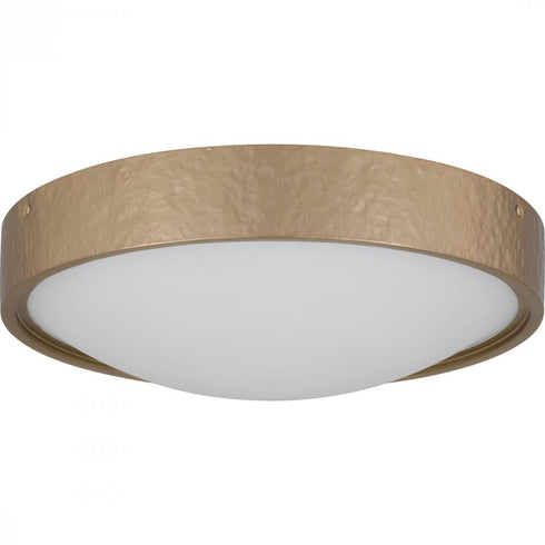 Quoizel Grendelle 3 Light in Bronze Gold Flush Mount Model: QFL6790BGD