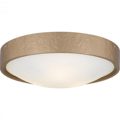 Quoizel Grendelle 3 Light in Bronze Gold Flush Mount Model: QFL6790BGD
