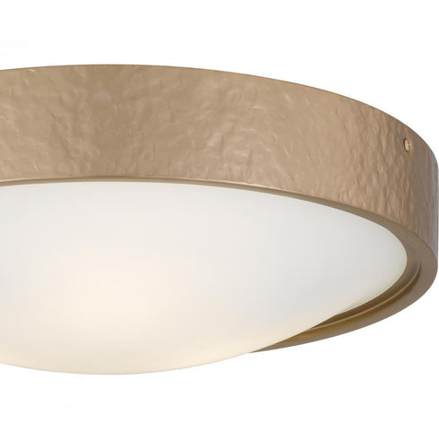 Quoizel Grendelle 3 Light in Bronze Gold Flush Mount Model: QFL6790BGD