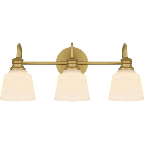 Quoizel Hinton Bath Light in Aged Brass Finish Model: HIN8622AB