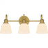 Quoizel Hinton Bath Light in Aged Brass Finish Model: HIN8622AB