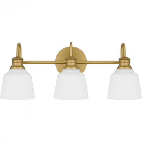 Quoizel Hinton Bath Light in Aged Brass Finish Model: HIN8622AB