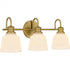 Quoizel Hinton Bath Light in Aged Brass Finish Model: HIN8622AB