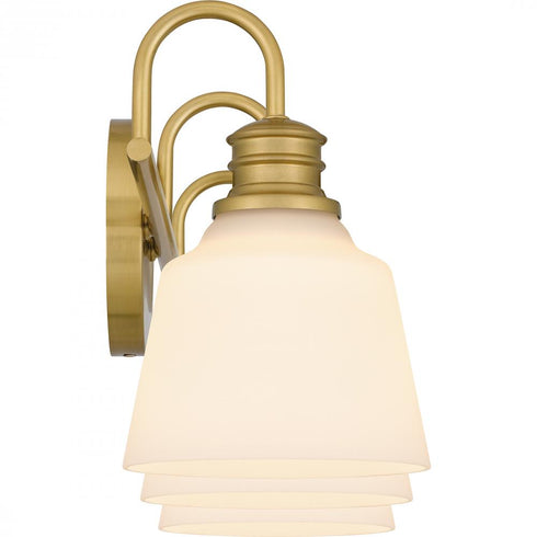 Quoizel Hinton Bath Light in Aged Brass Finish Model: HIN8622AB