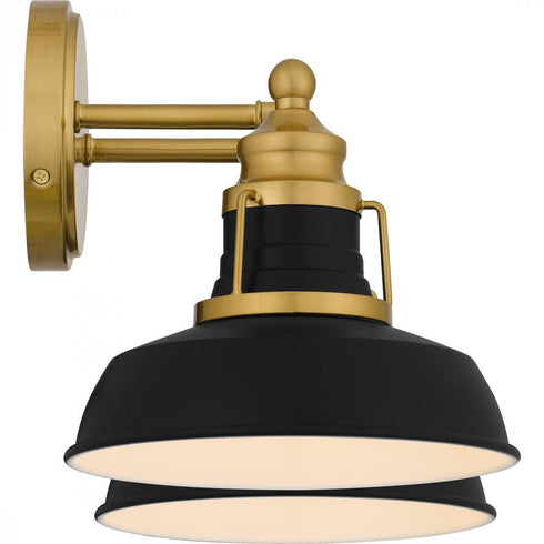 Quoizel Huxley Bath Light in Aged Brass Finish Model: HUX8616AB