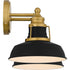 Quoizel Huxley Bath Light in Aged Brass Finish Model: HUX8616AB
