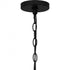 Quoizel Nielson Chandelier in Matte black Finish Model: NIE5028MBK