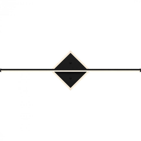 Quoizel Parcelle Bath Light in Matte black Finish Model: PCPCL8532MBK