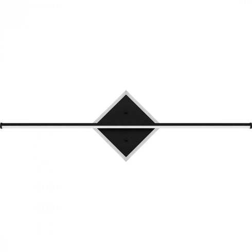 Quoizel Parcelle Bath Light in Matte black Finish Model: PCPCL8532MBK