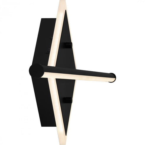 Quoizel Parcelle Bath Light in Matte black Finish Model: PCPCL8532MBK