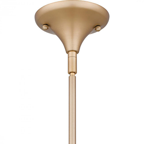 Quoizel Remy 4 Light in Bronze Gold Chandelier Model: REY5016BGD