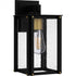 Quoizel Robbins Outdoor Lantern in Matte black Finish Model: ROB8406MBK
