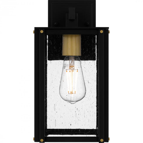 Quoizel Robbins Outdoor Lantern in Matte black Finish Model: ROB8406MBK
