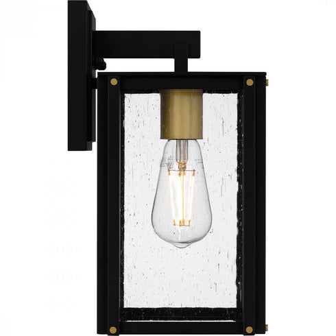 Quoizel Robbins Outdoor Lantern in Matte black Finish Model: ROB8406MBK