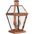 Quoizel Rue De Royal Outdoor Lantern in Aged Copper Finish Model: RO9110AC