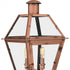 Quoizel Rue De Royal Outdoor Lantern in Aged Copper Finish Model: RO9110AC
