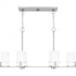Quoizel Seymour Island Chandelier in Brushed Nickel Finish Model: SEY636BN