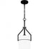 Quoizel Seymour Mini Pendant in Matte black Finish Model: SEY1508MBK
