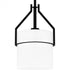 Quoizel Seymour Mini Pendant in Matte black Finish Model: SEY1508MBK
