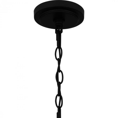 Quoizel Seymour Mini Pendant in Matte black Finish Model: SEY1508MBK