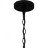 Quoizel Seymour Mini Pendant in Matte black Finish Model: SEY1508MBK