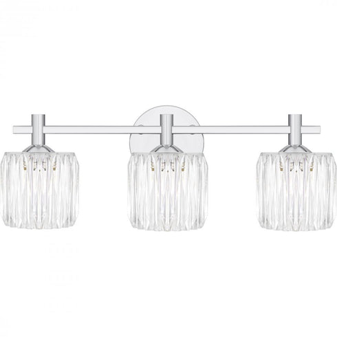 Quoizel Spade 3 Light in Polished Chrome Bath Light Model: SPD8622C