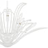 Quoizel Tallulah 9 Light in Sand White Chandelier Model: TLH5032SW