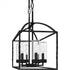 Quoizel Thatcher Island Chandelier in Earth Black Finish Model: THA3536EK