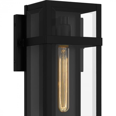 Quoizel Vanessa Outdoor Lantern in Matte black Finish Model: VSA8406MBK