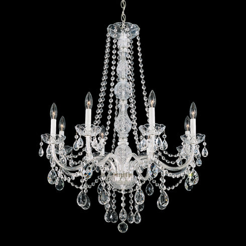 Schonbek Arlington 8 Light Crystal Chandelier Model Number: 1305-40H
