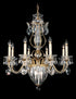 Schonbek Bagatelle 11 Light 120V Chandelier in Heirloom Gold with Radiance Crystal Model: 1248-22R