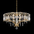 Schonbek Bella Rose 10 Light 120V Chandelier in Heirloom Gold with Radiance Crystal Model: TC1036N-22R