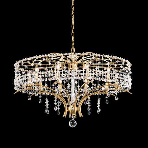 Schonbek Bella Rose 10 Light Crystal Chandelier