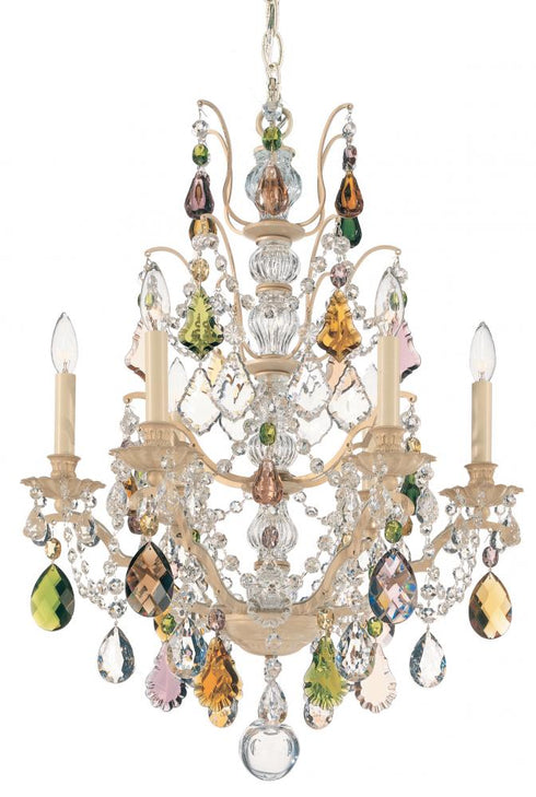 Schonbek Bordeaux 6 Light Crystal Chandelier