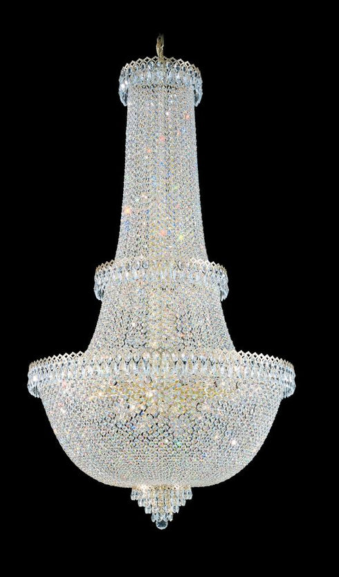 Schonbek Camelot 57 Light 120V Pendant in Polished Silver with Optic Crystal Model: 2642-40O