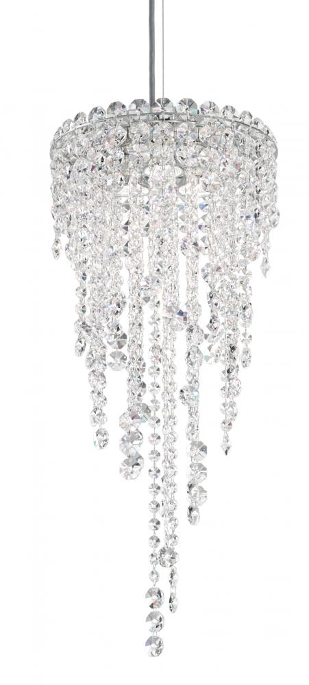 Schonbek Chantant 3 Light Crystal Mini Pendant
