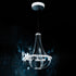 Schonbek Crystal Empire LED 27IN 3000K 120V Pendant in Chinook with Radiance Crystal Model: SCE110DN-LC1R