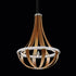 Schonbek Crystal Empire LED 36IN 3000K 120V Pendant in Chinook with Radiance Crystal Model: SCE120DN-LC1R
