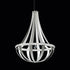 Schonbek Crystal Empire LED 45IN 3000K 120V Pendant in Chinook with Radiance Crystal Model: SCE130DN-LC1R