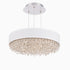 Schonbek Eclyptix LED 19IN 3000 3500 4000K 120V Pendant in Polished Stainless Steel with Radiance Smooth Model: S6319-401RS1