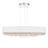 Schonbek Eclyptix LED 29IN 3000 3500 4000K 120V Pendant in Polished Stainless Steel with Radiance Smooth Model: S6329-401RS1