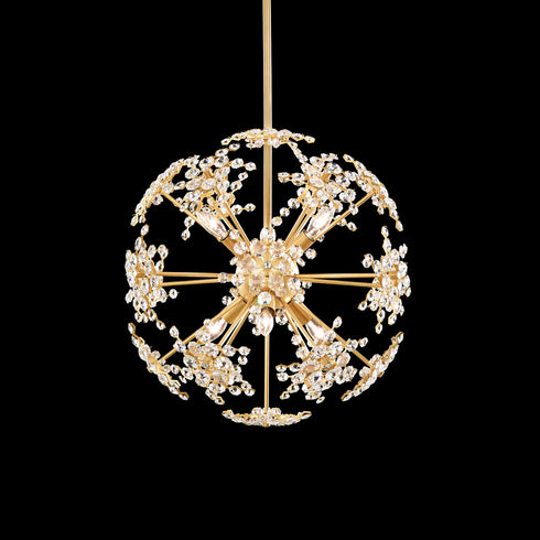 Schonbek Esteracae 18IN 120V Pendant in Heirloom Gold with Radiance Crystal Model: DN1018N-22R