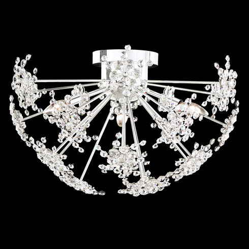 Schonbek Esteracae 24IN 120V Flush Mount in Heirloom Gold with Radiance Crystal Model: DN1224N-22R