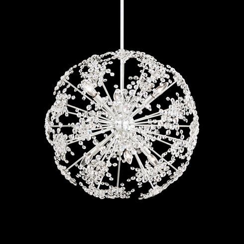 Schonbek Esteracae 24IN 120V Pendant in White Luster with Radiance Crystal Model: DN1024N-306R