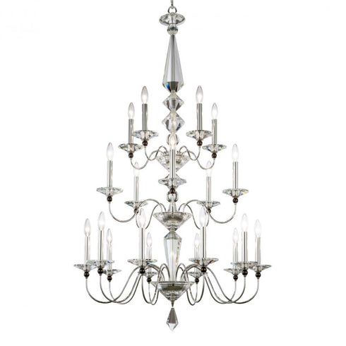 Schonbek Jasmine 20 Light Crystal Chandelier