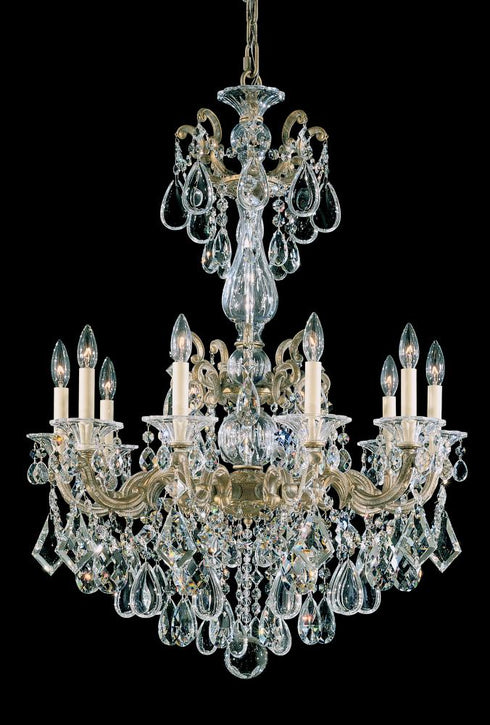 Schonbek La Scala 10 Light Crystal Chandelier