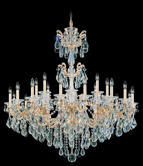 Schonbek La Scala 24 Light Crystal Chandelier
