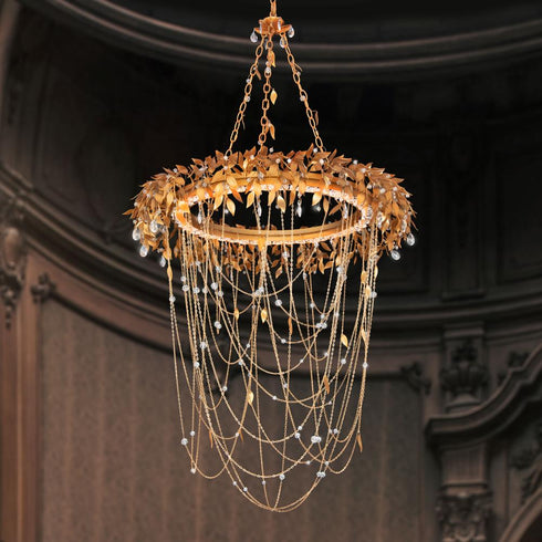 Schonbek Midsummer Night 33 Inch LED Pendant 3000 3500 4000k Model: S5332-706O
